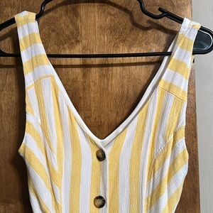 I.N. San Francisco Yellow Summer Dress